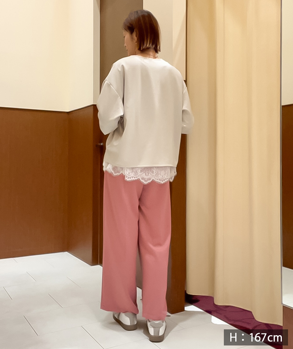 動画掲載】ポンチスムースイージーパンツ(パンツ) | Alphabet's